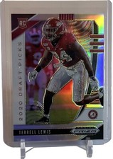 2020 Panini Prizm Draft Picks Terrell Lewis Rookie RC Card #160 - Alabama/Rams