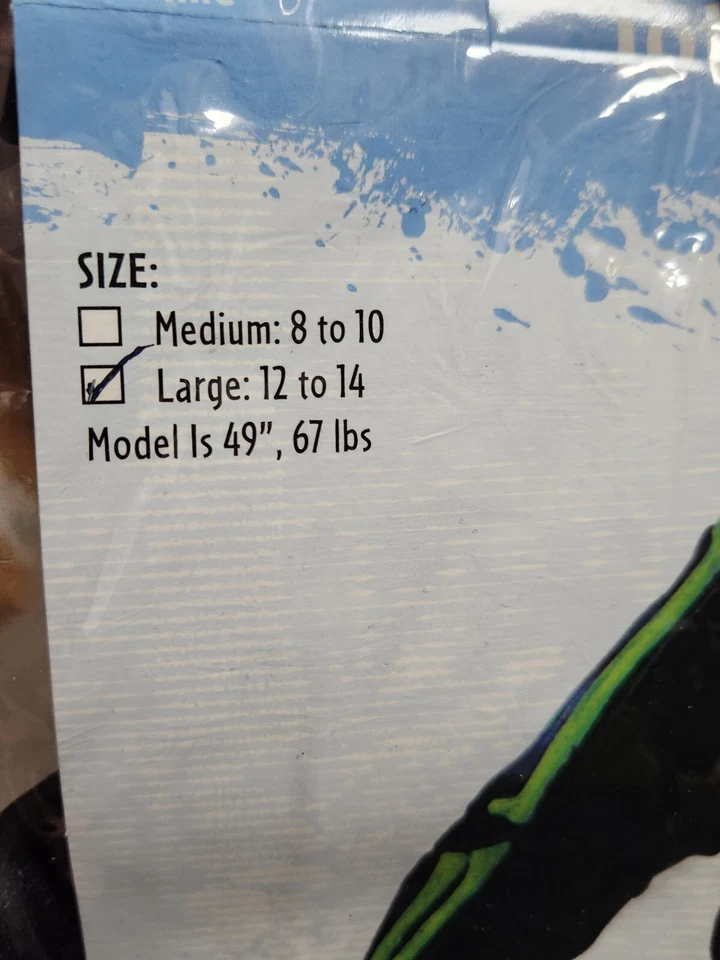 Disfraz de Halloween Esqueleto Verde Totalmente Esqueletos Niños Grande 12-14 Mundo Divertido H2 Foto 4 de 4