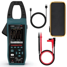 CO601 Auto/Manual Clamp Oscilloscope 5MSa/s Sampling Rate 1MHz AC/DC Measurement