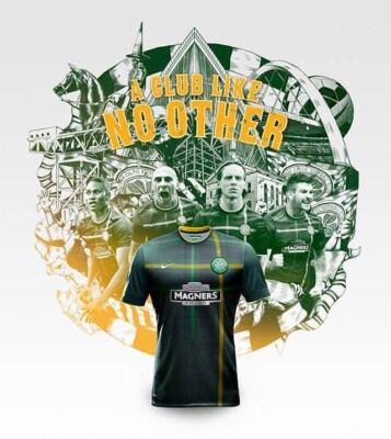 Maillot de football Celtic Glasgow loin 2013/14-Nike