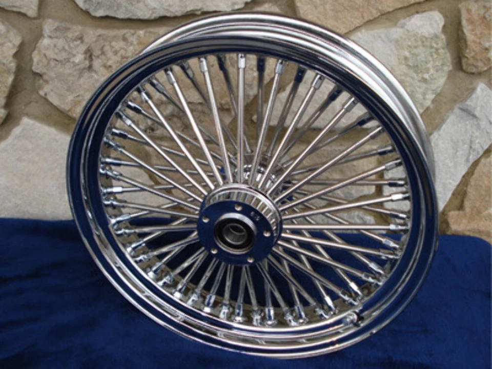 RUEDA DE RADIOS 21X3,5 MAMMOTH FAT 120/70-21 SHINKO WW HARLEY TOURING 2008-UP Foto 4 de 4