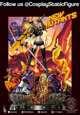 Magik Resin Sculpture Statue Model Kit  X-Men Marvel Unpainted/Unassembled