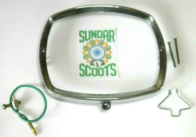 Lambretta Gp Headlight Rim Chrome With Earth Wire Clearance Archives Midweek Com