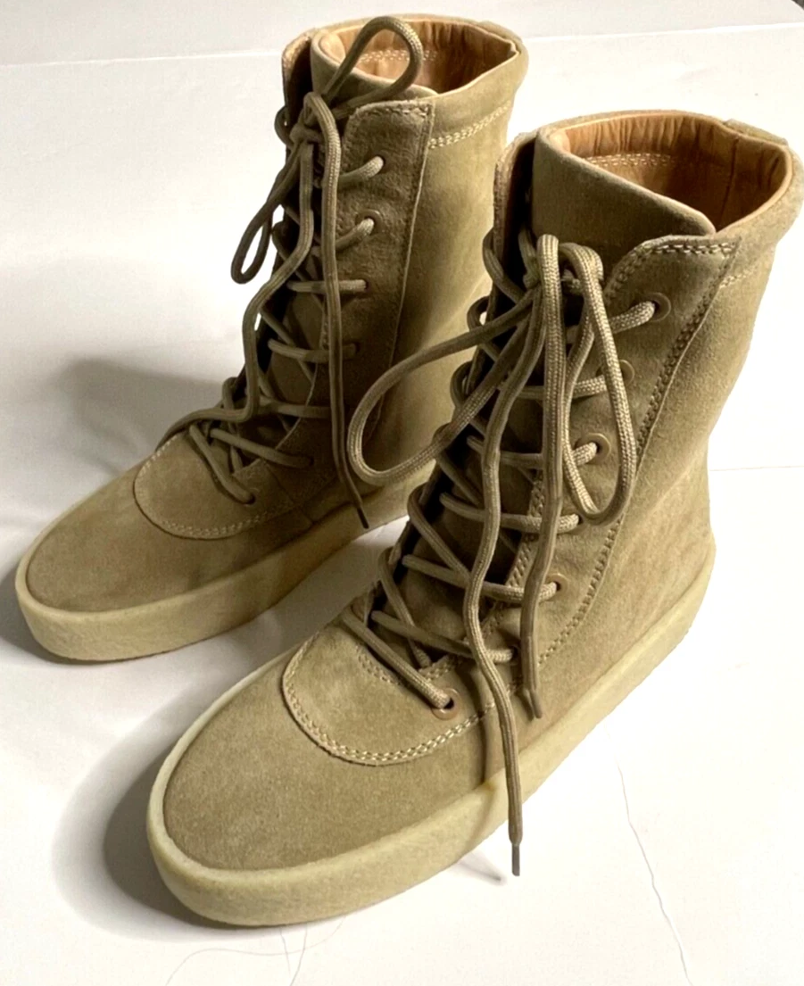 Genre Doornen De andere dag Yeezy Mens sz 40 / 7 Crepe Boots Shoes Season 4 Taupe Suede Combat Lace Up NEW | eBay Genre Doornen De andere dag Yeezy Mens sz 40 / 7 Crepe Boots Shoes Season 4 Taupe Suede Combat Lace Up NEW | eBay