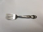 Vintage International Brocade Sterling Silver Baby Fork 4-1/8” No Mono 17g