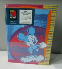 Vintage Disney Mickey Unlimited Holson Photo Album Brand New Binder Only