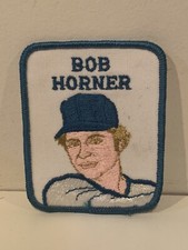 Vintage Bob Horner Atlanta Braves Penn Emblem Player Patch 1978 1979 MLB
