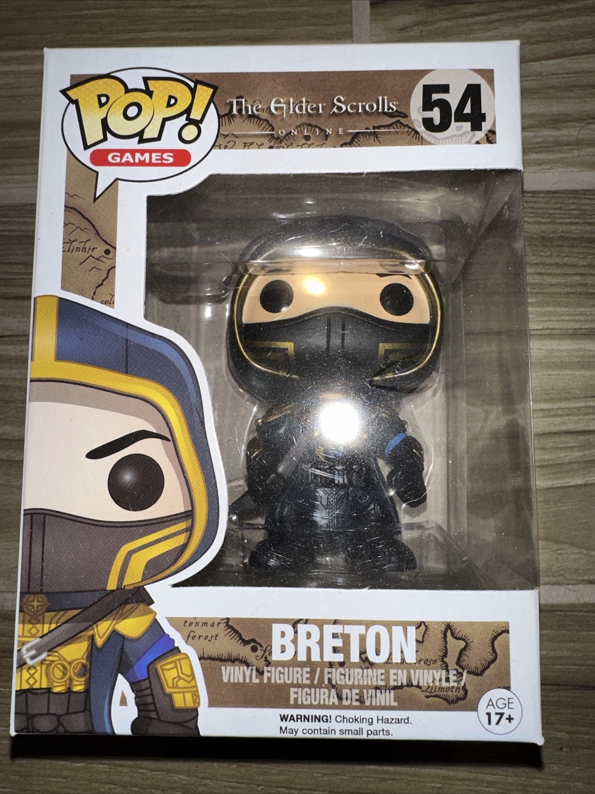Funko Pop! Games (54) Elder Scrolls Online Breton Vinyl Figure Brand New In Box