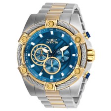 Invicta Men's 'Bolt' Quartz Chronograph Stainless Steel Casual Watch