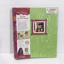American Girl Doll Scrapbook Kit Crafts Starter 10.5  X 11 5/8  EUC
