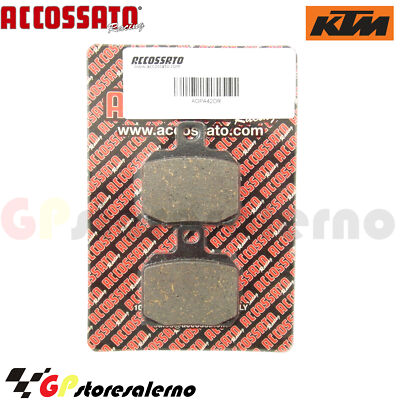 AGPA42OR ORGANISCHE BELÄGE HINTEN ACCOSSATO KTM 1290 SUPER DUKE R ABS 2016