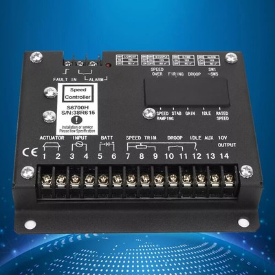 Efficient and Accurate Engine Speed Control with S6700H Speed Controller