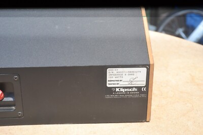 Klipsch KSC-C1 Center Channel Speaker | eBay