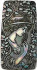 10 ozt 999 Fine Silver Art Bar- LADY IN VINES - ADAMO TECHNE - Limited Edition