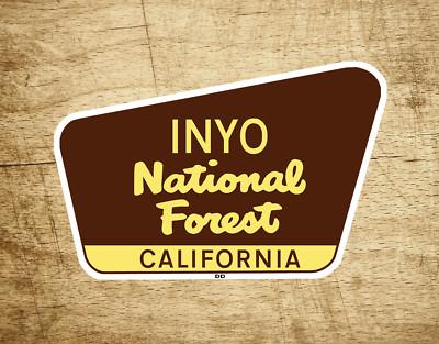 Inyo National Forest Decal Sticker 3.75'' x 2.5'' California Park Vinyl