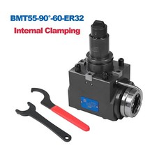 SFX BMT55 90 Degree Live Tool Holder with ER32 Nuts BMT Driven Live Tool Block