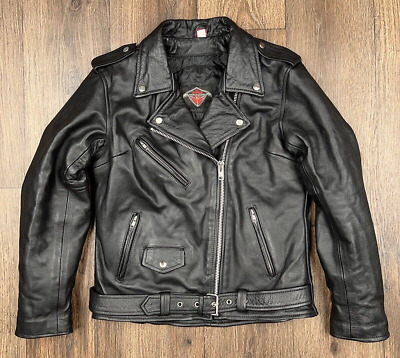 Leather Biker Jacket Vintage Texpeed YKK | eBay Leather Biker Jacket Vintage Texpeed YKK | eBay