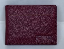 DIESEL Stylish Men's Genuine Leather Bifold Wallet For Men DIESEL Wallets Gift