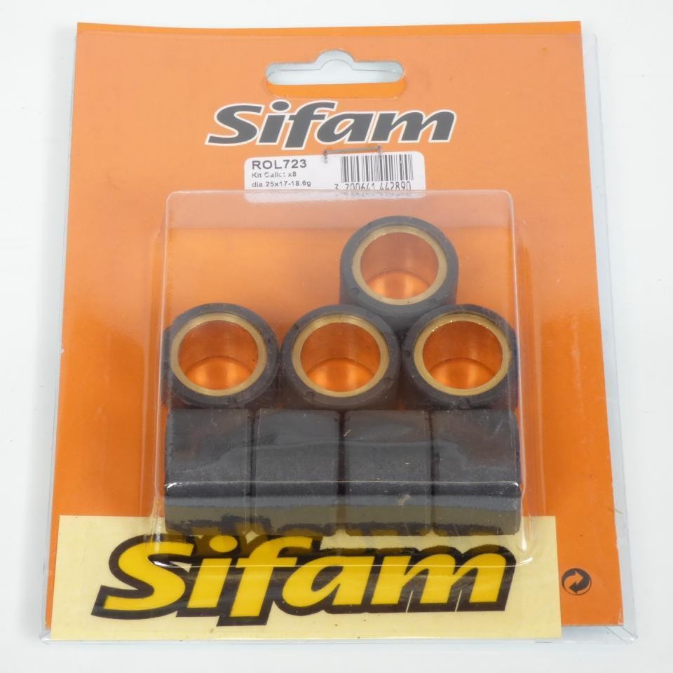 Galet rouleau de variateur Sifam pour éliminer les saccades du Piaggio 400 X8