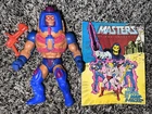 100% Complete 1983 Man-E-Faces MOTU Masters of the Universe Vintage Figure Comic