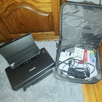 Canon PIXMA iP110 Wireless Portable Mobile Color Inkjet Printer Extra Ink,papers
