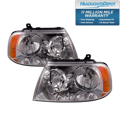 Fits Coachmen Mirada 2010-2011 Motorhome RV Left and Right Headlights Pair