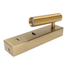 Image of LED Indoor Simple Wall Lamp (100-240V ) (golden Type) Warm Light