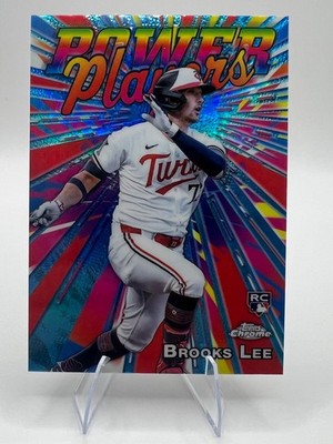 2025 Topps Chrome - Power Players Brooks Lee #PP-23 (RC)