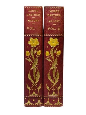 LE MORTE DARTHUR BY THOMAS MALORY 1893-94 AUBREY BEARDSLEY ILLUSTRATED EDITION