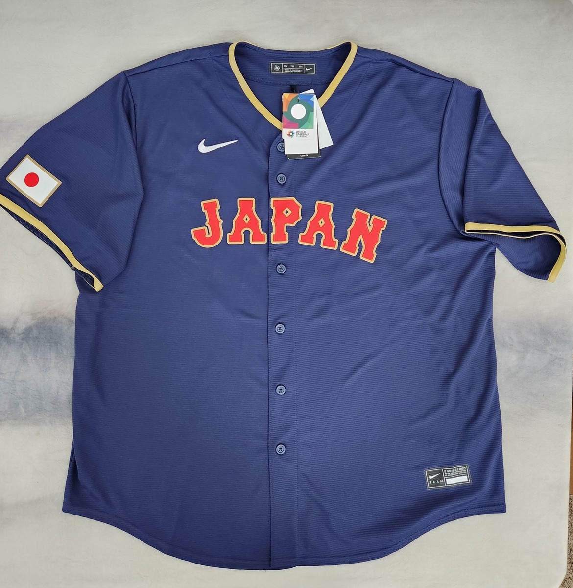 Nike World Baseball Classic 2026 Japan Navy Yoshinobu Yamamoto