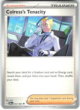 Colress's Tenacity 057/064 Shrouded Fable SFA NM Pokemon Card TCG