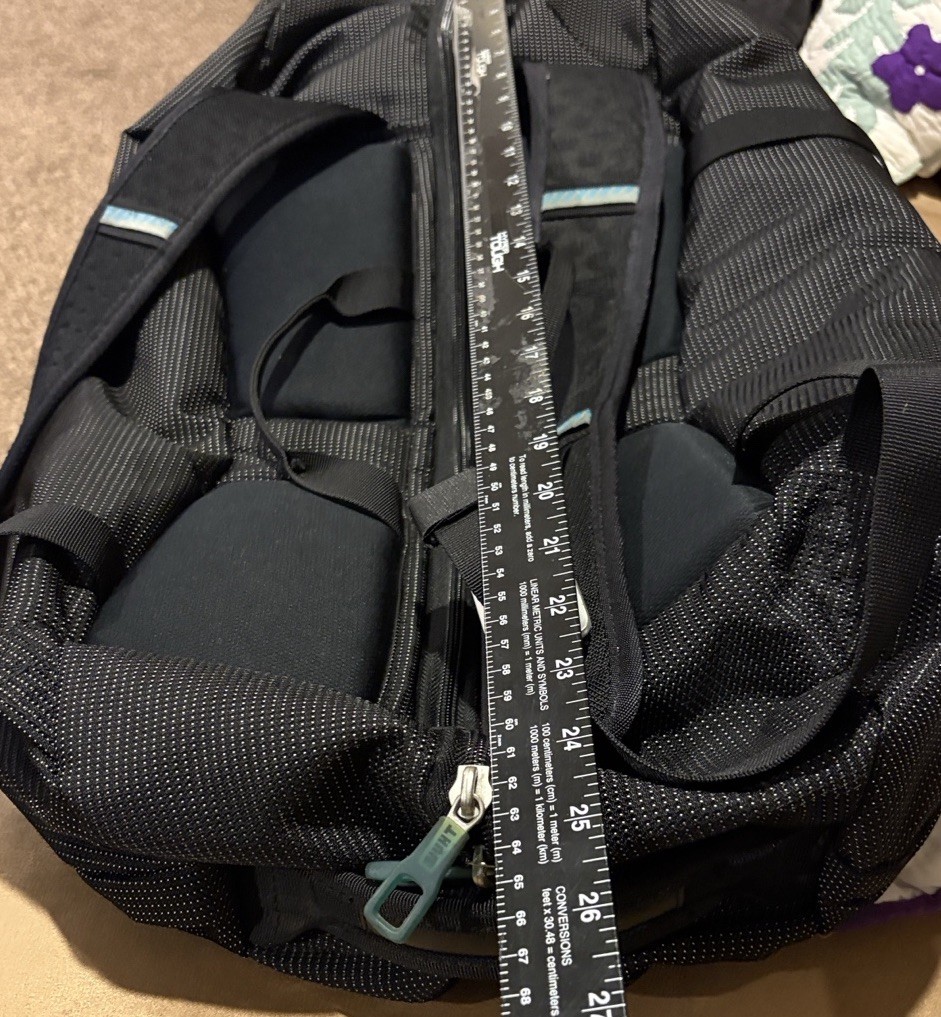 Thule Black Silver Duffel Backpack - image 6