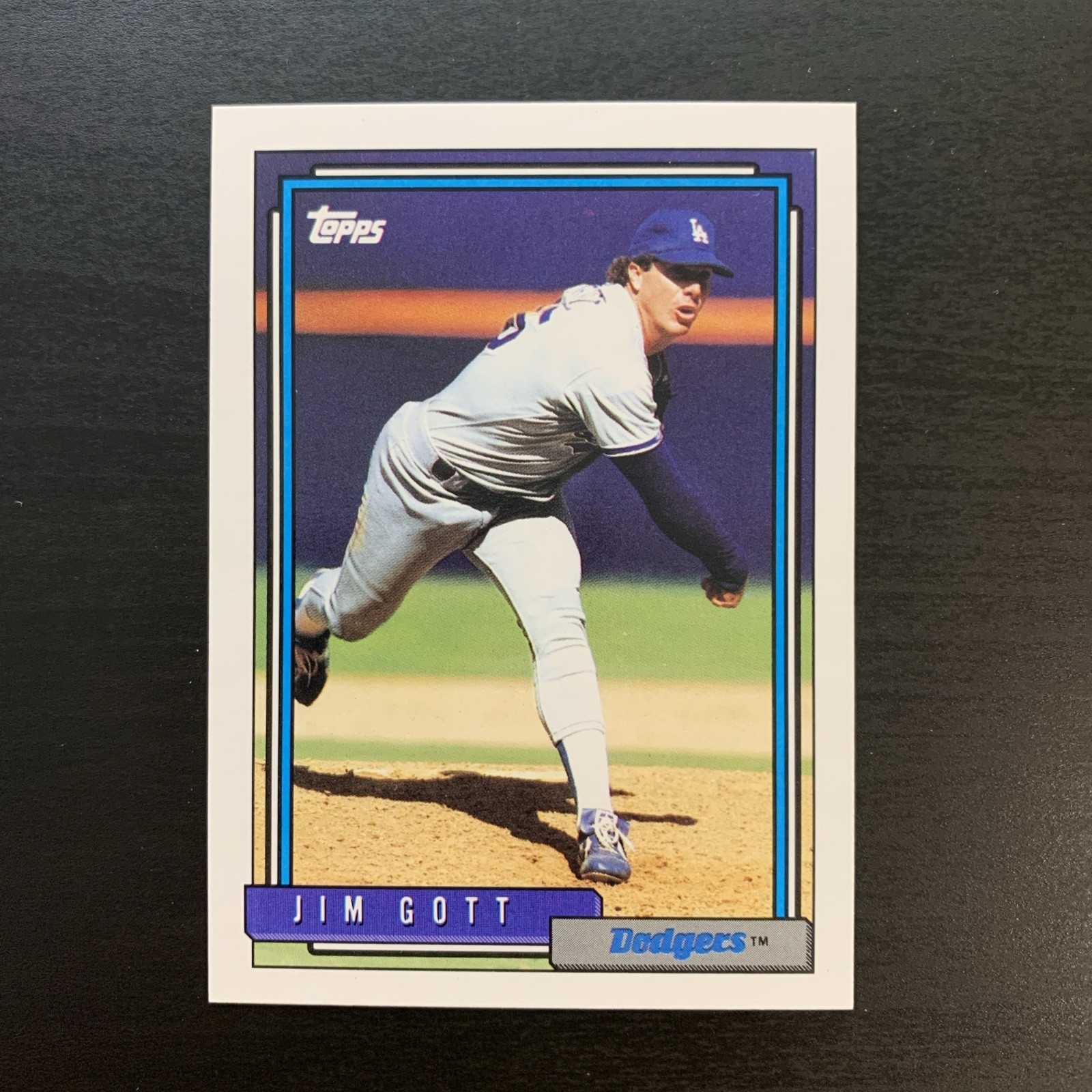 Jim Gott 1992 Topps #517 Los Angeles Dodgers