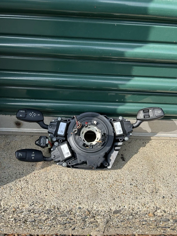 06 07 08 09 10 BMW 528xi OEM reloj resorte giro limpiaparabrisas interruptor conjunto Foto 2 de 4
