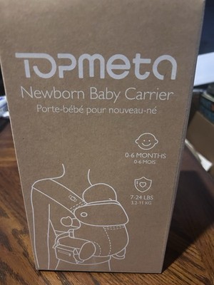 Topmeta Newborn Baby Infant Carrier 0-6 Months 7-24 Lbs. Ergonomic, Cozy 