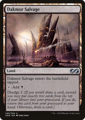 Dakmor Salvage #240 (NM) Ultimate Masters (UMA) MTG