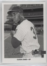 2017 Topps Archives Snapshots Black & White Cleon Jones #AS-CJ 08jk
