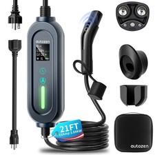 Level 1/2 Tesla Wall Charger, 16Amp 3.84KW Tesla Portable Home Chargers with ...