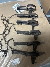 6- Oneida Victor Long Spring Traps