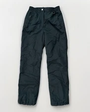 Vintage Fera Internationale Womens Snow Ski Pants Ladies Size 8 Black Winter