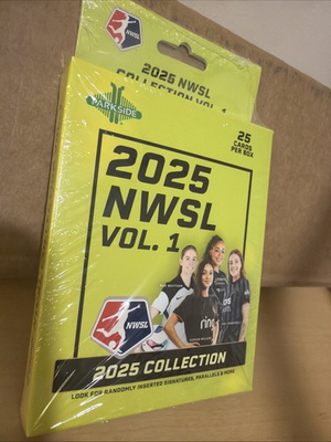 #ad 2025 Parkside NWSL Collection Vol. 1 Hanger Box — Women’s Soccer Cards $15.00