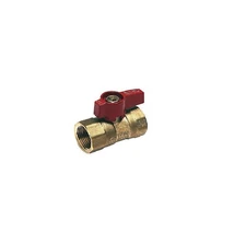 1 3/4" FIP Gas Ball Valve StraightGas Shut Off Connector with 1/4-Turn Handle...