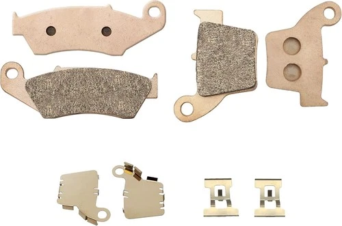 Front Rear Brake Pads Sintered for Honda CRF450R CRF250R CR250 CR125 CRF450X  - Picture 1 of 2