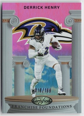 2025 Certified #FFO-DHY Derrick Henry Franchise Foundations Mirror Pink /199