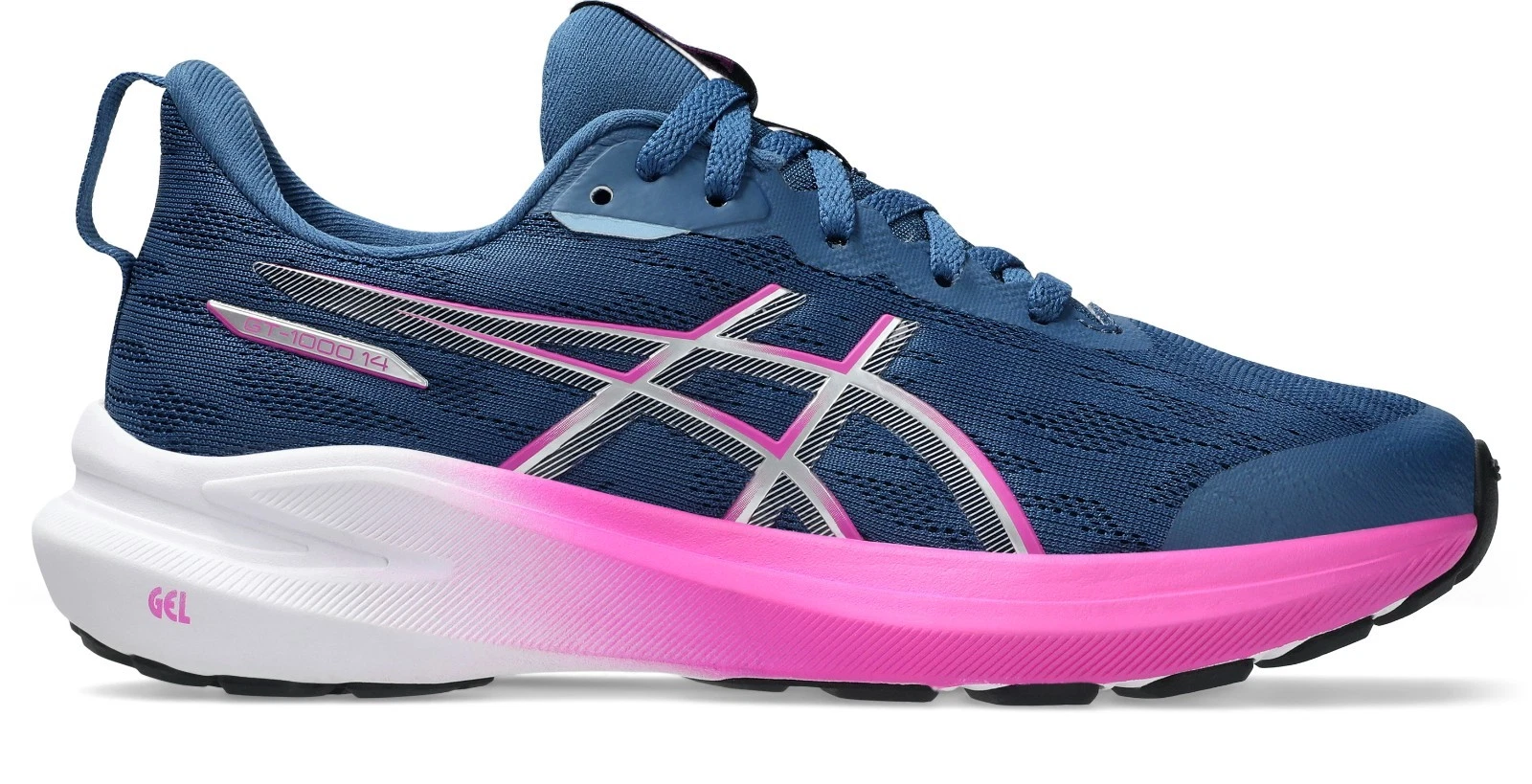 Asics GT-1000 14 GS Twilight Blue Digital Sakura/ Size: 5Y / Women US 6.5