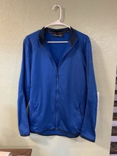 Under Armour Men  s Cold gear Reactor Full Zip Up Light Jacket Size Medium Fitted
