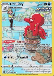 Octillery TG03/TG30 Brilliant Stars Trainer Gallery Full Art Holo