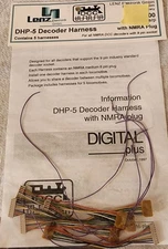 DHP-5 DECODER HARNESS WITH NMRA  PLUG