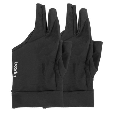  High Elastic 3 Finger Handschuh Anti -Rutsch Billard Handschuh atmungsaktives