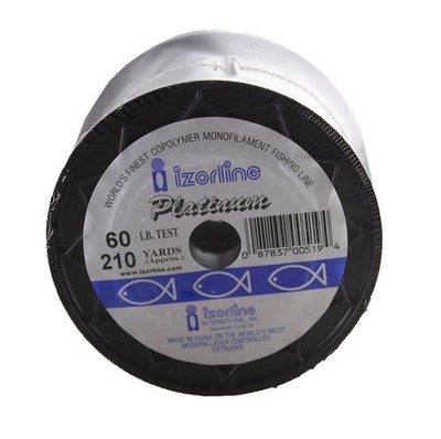 Izorline Platinum Copolymer Mono Fishing Line 210-Yards 60 Lb Test Green